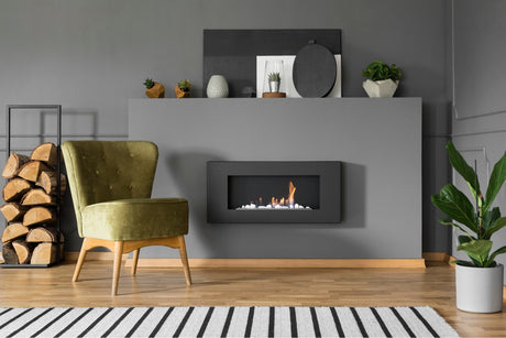 Wall-Mounted Fireplaces