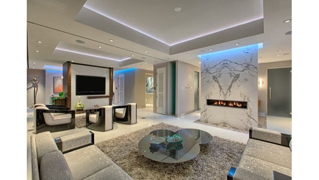 Dimplex 54" Opti-V Duet Series Built-In Electric Fireplace