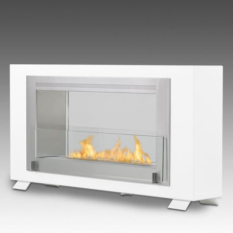 Eco-Feu 42" Montreal 2-Sided Ethanol Fireplace, 3 Color Options