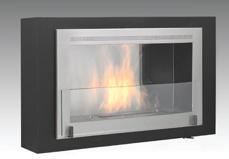 Eco-Feu 42" Montreal Wall Mount Ethanol Fireplace
