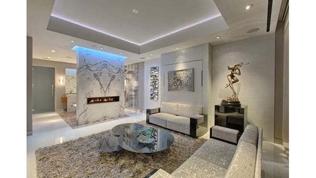 Dimplex 54" Opti-V Duet Series Built-In Electric Fireplace