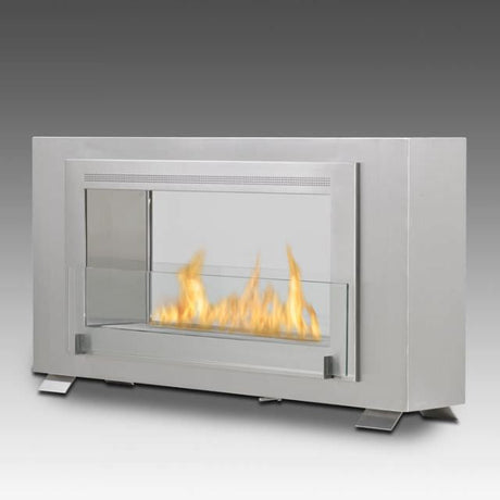 Eco-Feu 42" Montreal 2-Sided Ethanol Fireplace, 3 Color Options