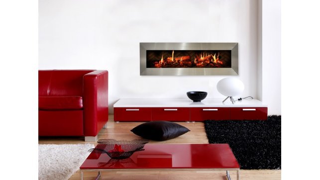 Dimplex 54" Opti-V Duet Series Built-In Electric Fireplace