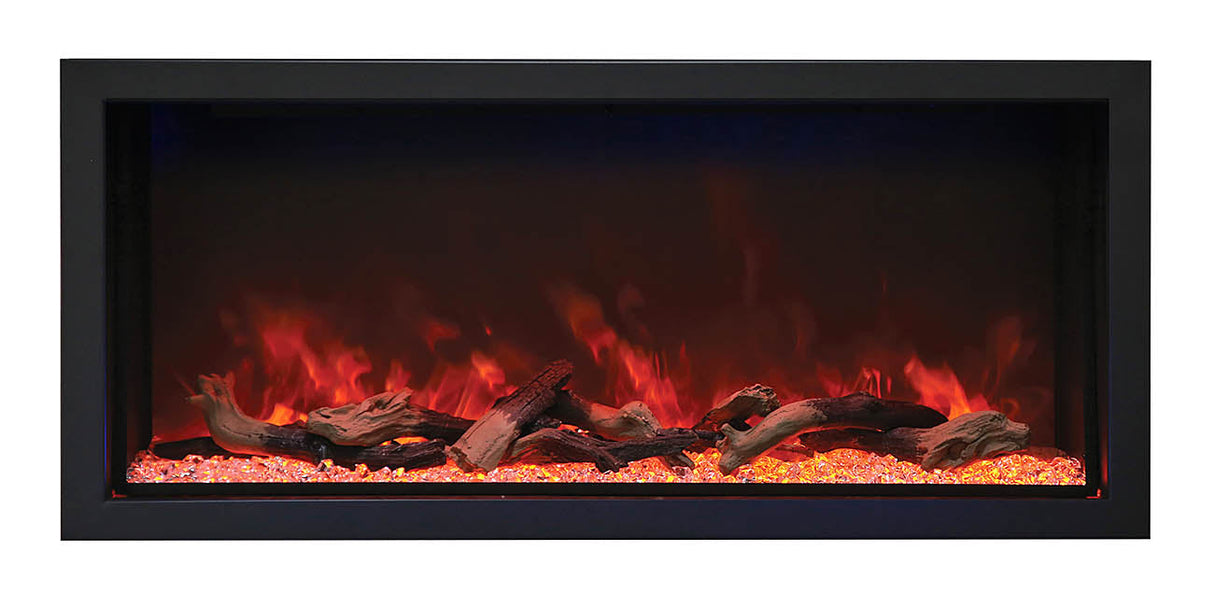 Amantii 50" Panorama Series Tall Deep Built-In Electric Fireplace