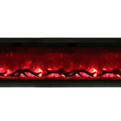Amantii 100" Symmetry Smart Series Built-in Electric Fireplace