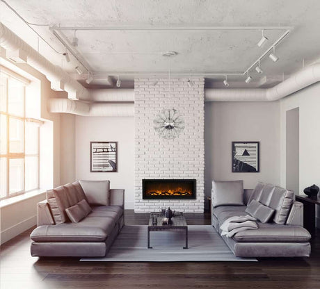 Amantii 42" Symmetry Smart Series Built-in Electric Fireplace