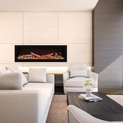 Amantii 60" Symmetry Smart Series Built-in Electric Fireplace