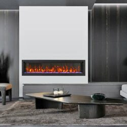 Amantii 74" Symmetry Smart Series Built-in Electric Fireplace