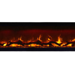 Amantii 74" Symmetry Smart Series Built-in Electric Fireplace