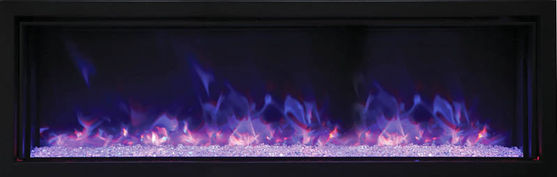 Amantii 50" Panorama Series Extra Slim Built-In Electric Fireplace