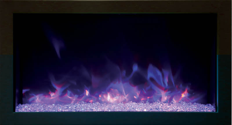 Amantii 30" Panorama Series Extra Slim Built-In Electric Fireplace