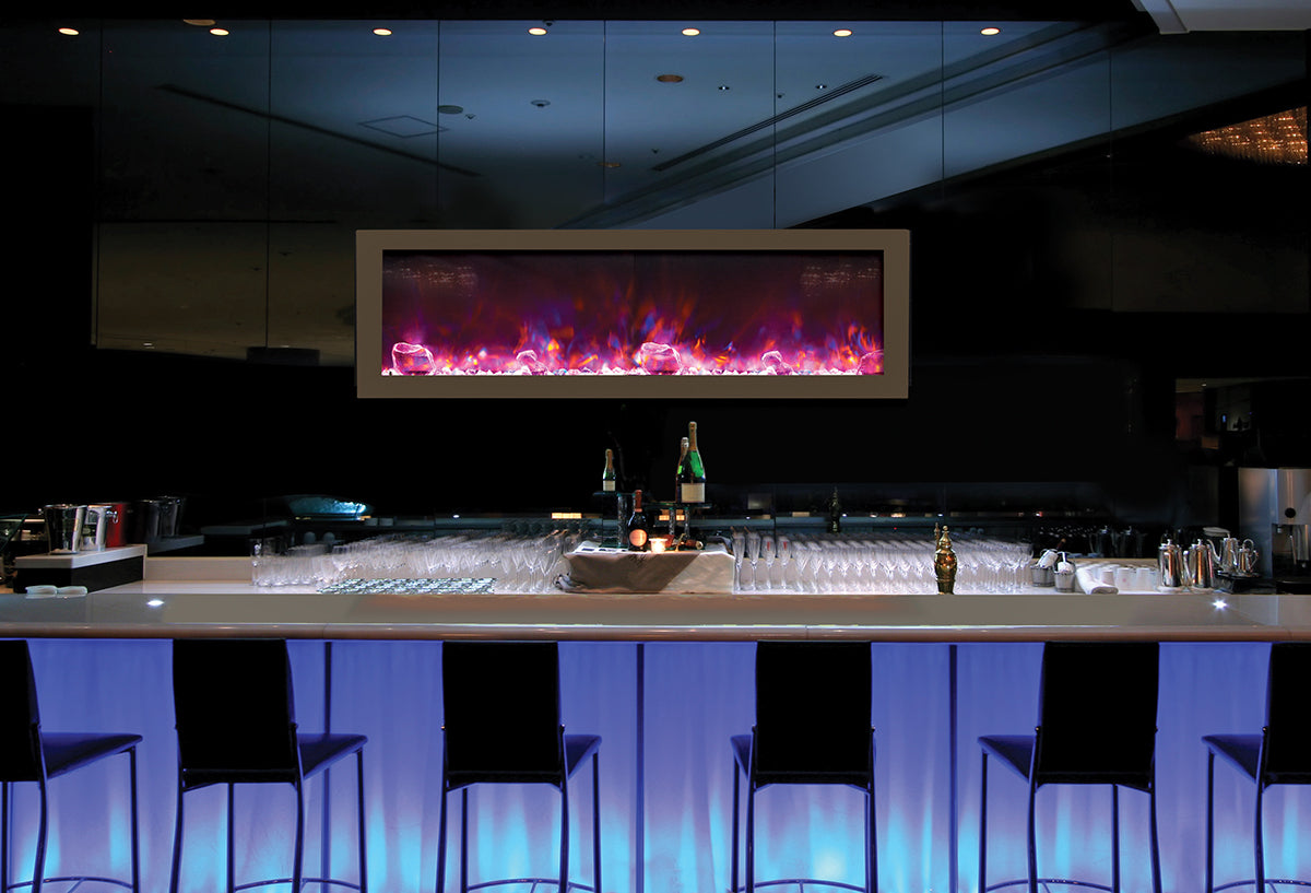 Amantii 50" Panorama Series Deep Built-In Electric Fireplace