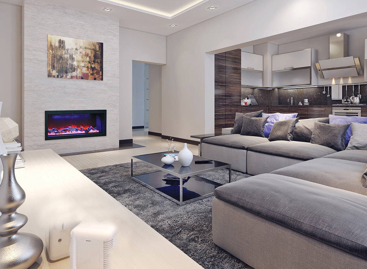 Amantii 50" Panorama Series Deep Built-In Electric Fireplace