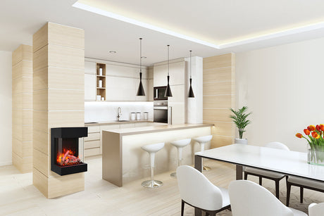 Amantii 20" 3-Sided The Cube Electric Fireplace