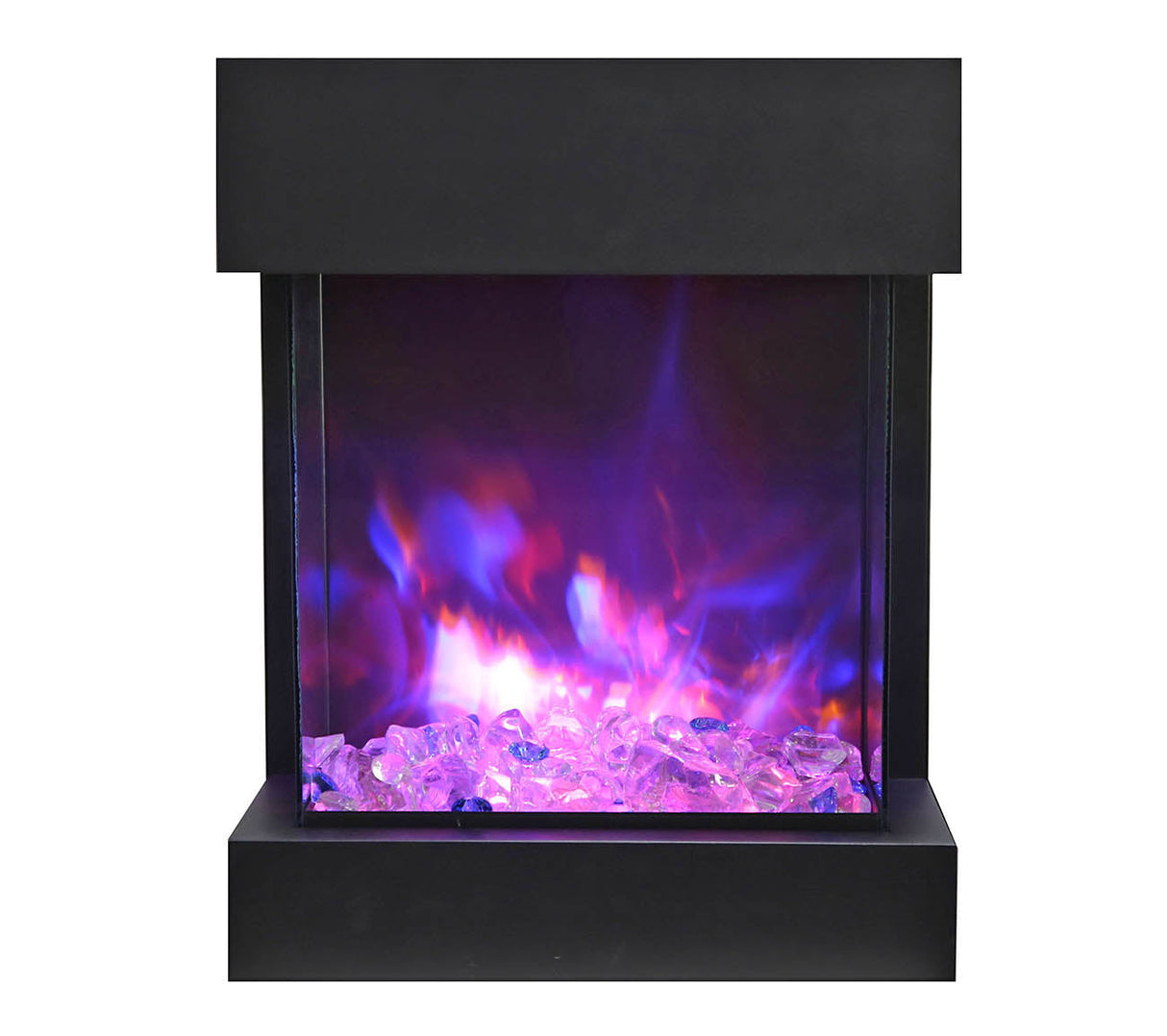Amantii 20" 3-Sided The Cube Electric Fireplace