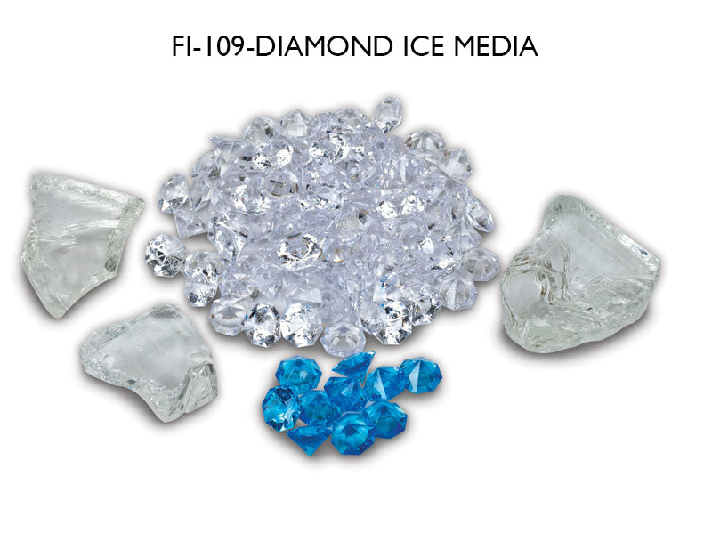 Amantii 50" 3-Sided Tall Deep Indoor or Outdoor Electric Fireplace, with custom choice Media Kit