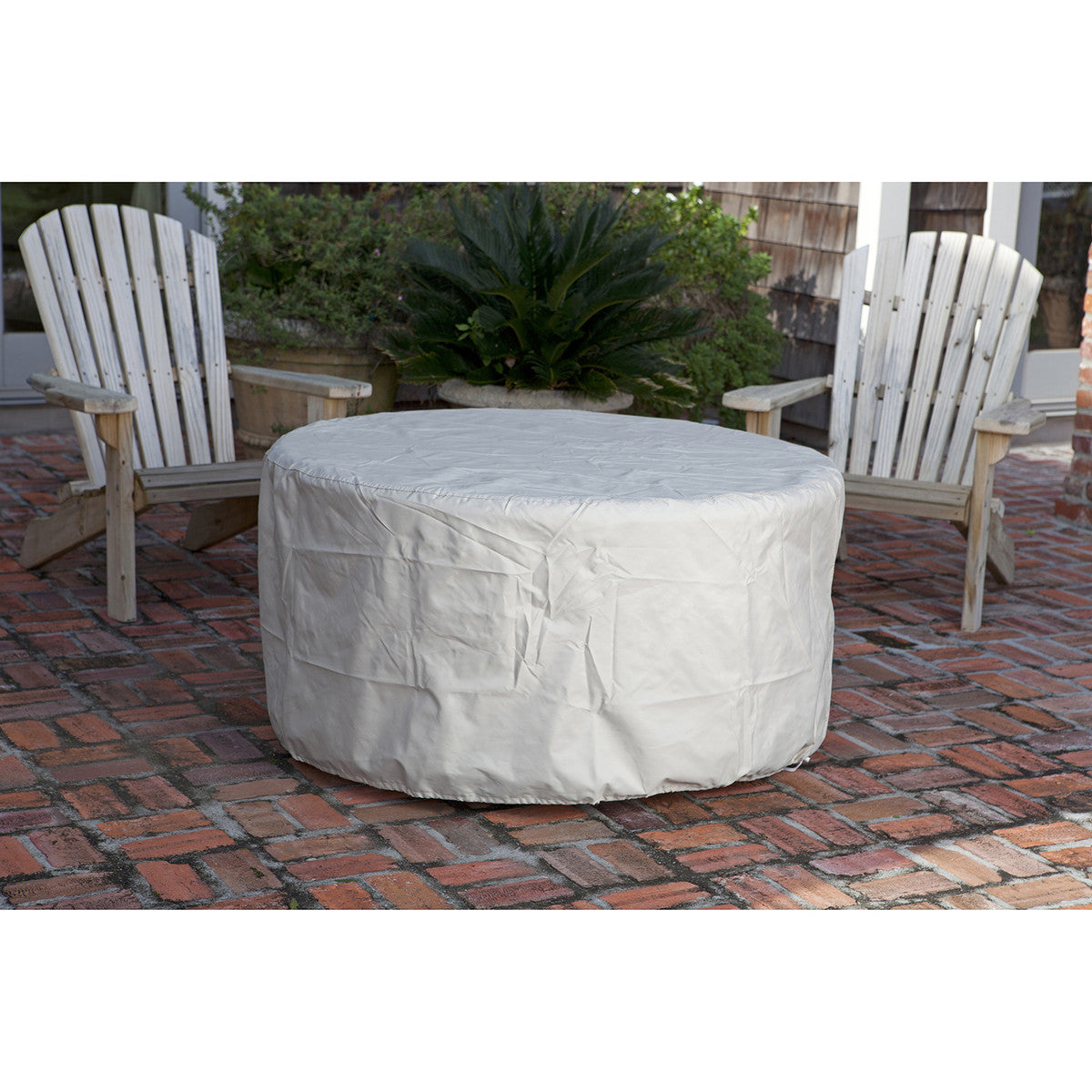 Paramount 47" Zach Convertible Aluminum Convertible Fire Table, Round