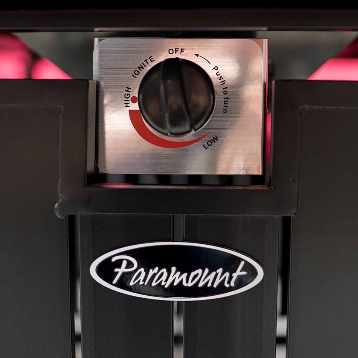 Paramount 42" Offset Aluminum Fire Table, Rectangle