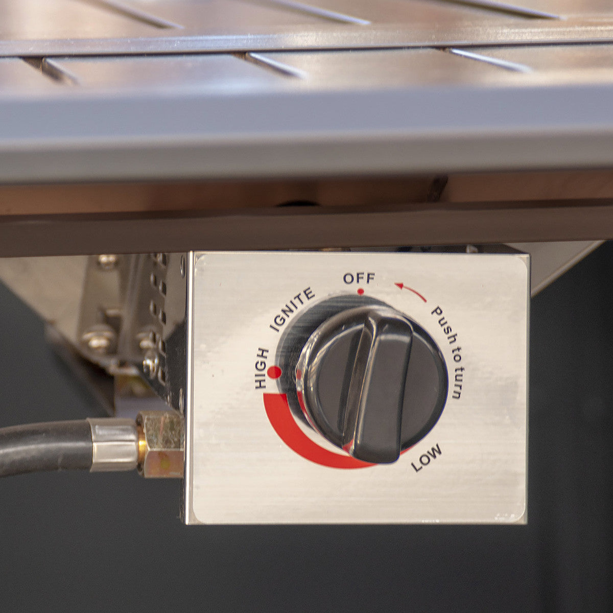 Paramount 46" Gale Convertible Firepit Bronze, Rectangular