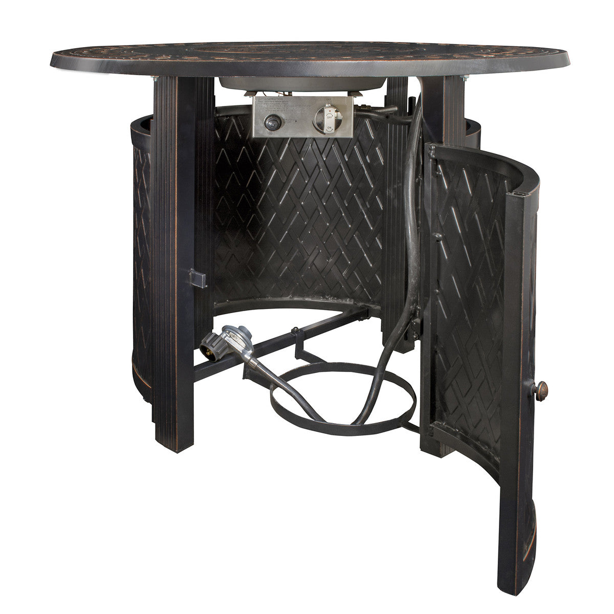 Paramount 33" Ben Aluminum Fire Table, Round