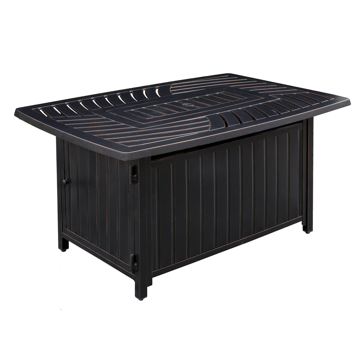Paramount 32" Dylan Aluminum Fire Table, Rectangle