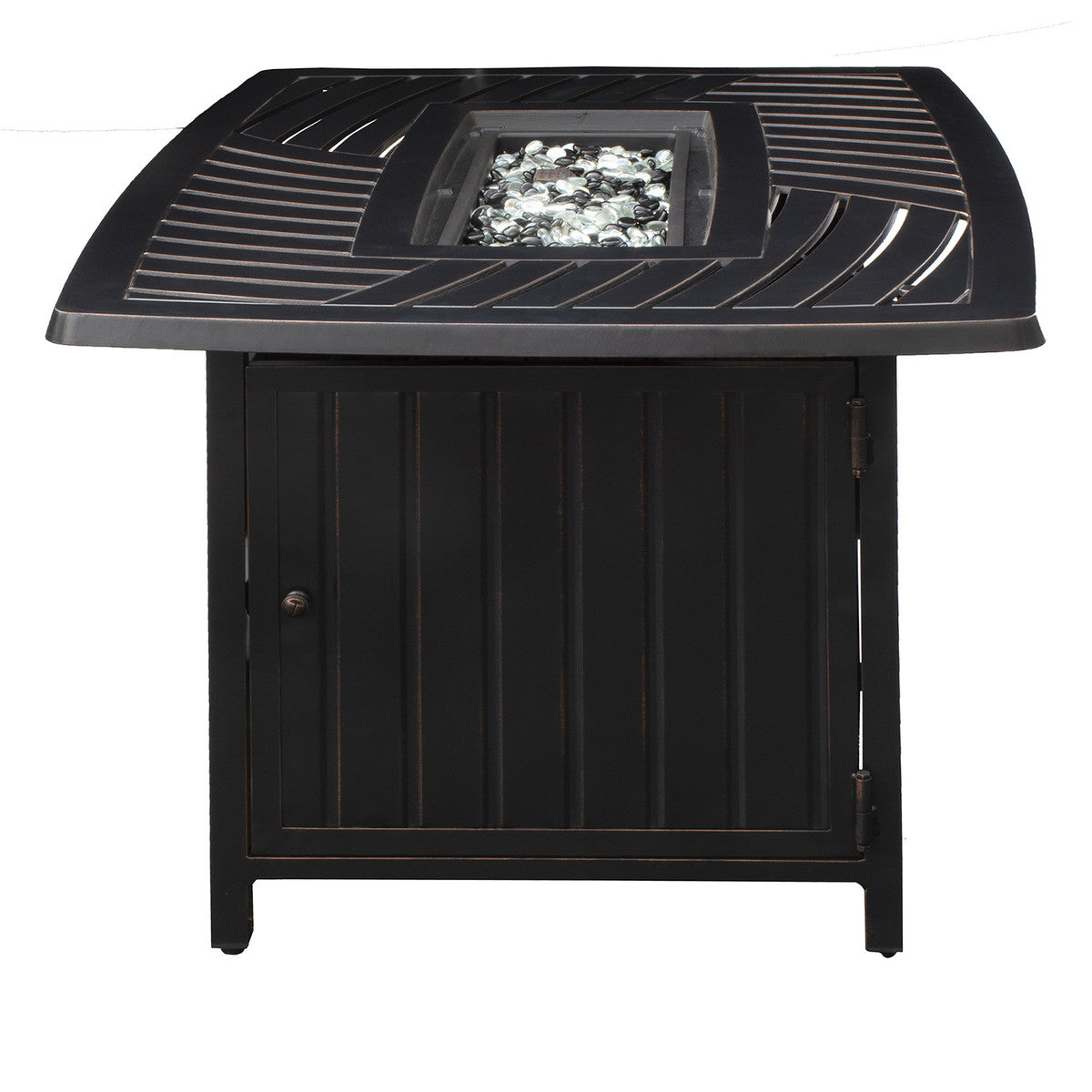 Paramount 32" Dylan Aluminum Fire Table, Rectangle