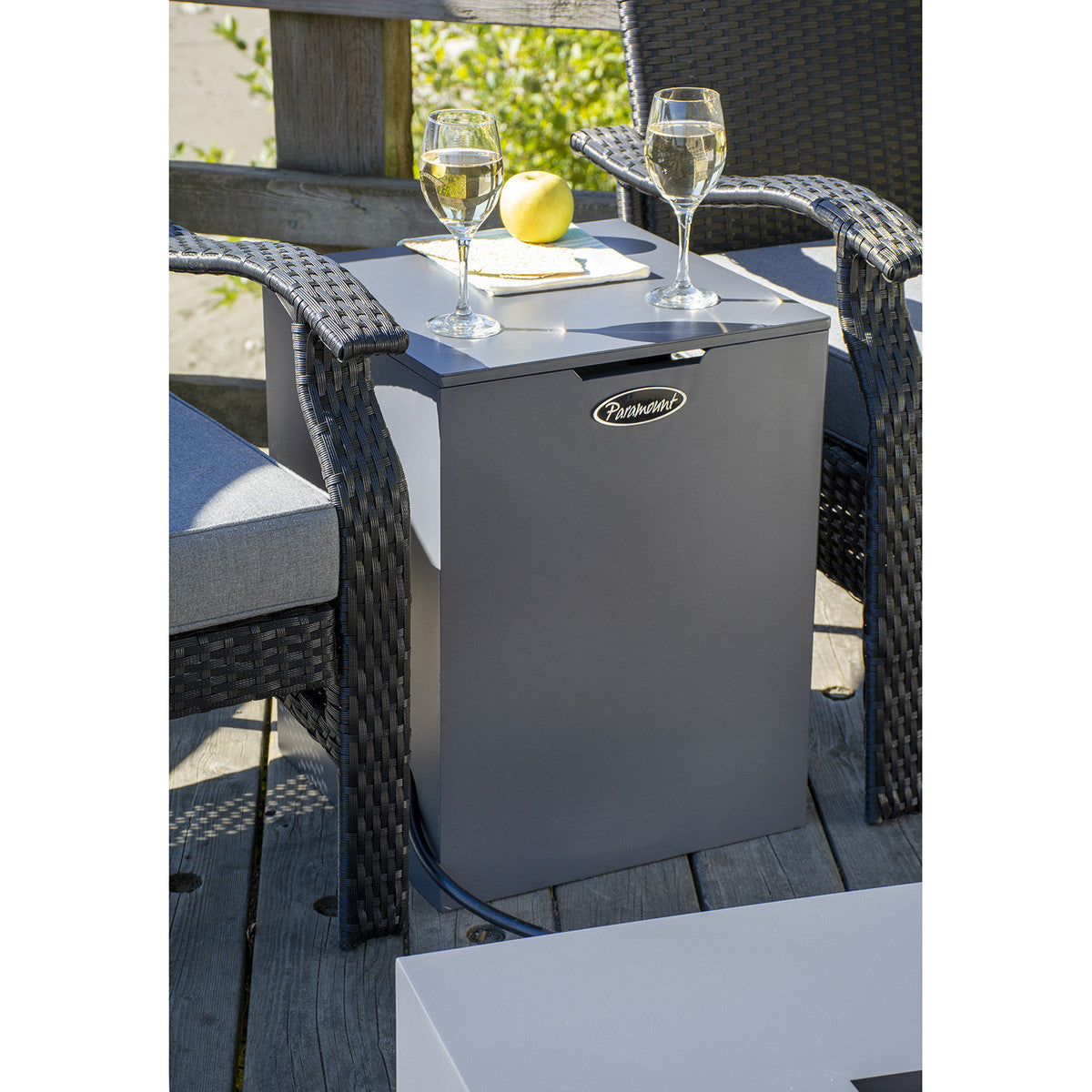 Paramount Aluminum Concrete Look Propane Tank Holder