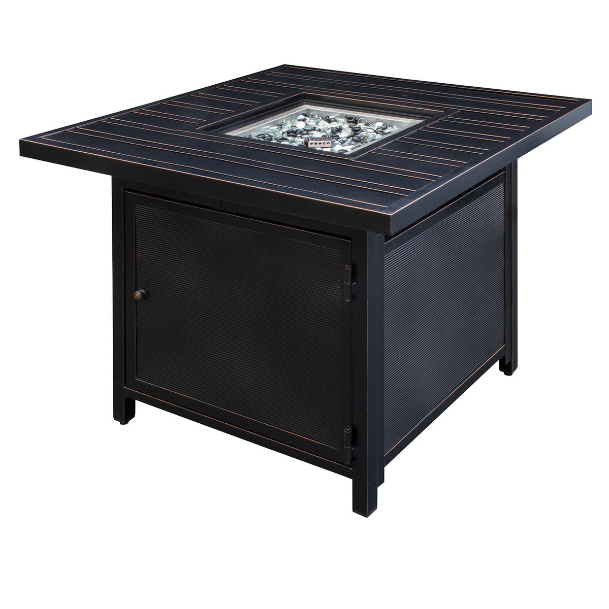 Paramount 32" Noah Aluminum Fire Table, Square
