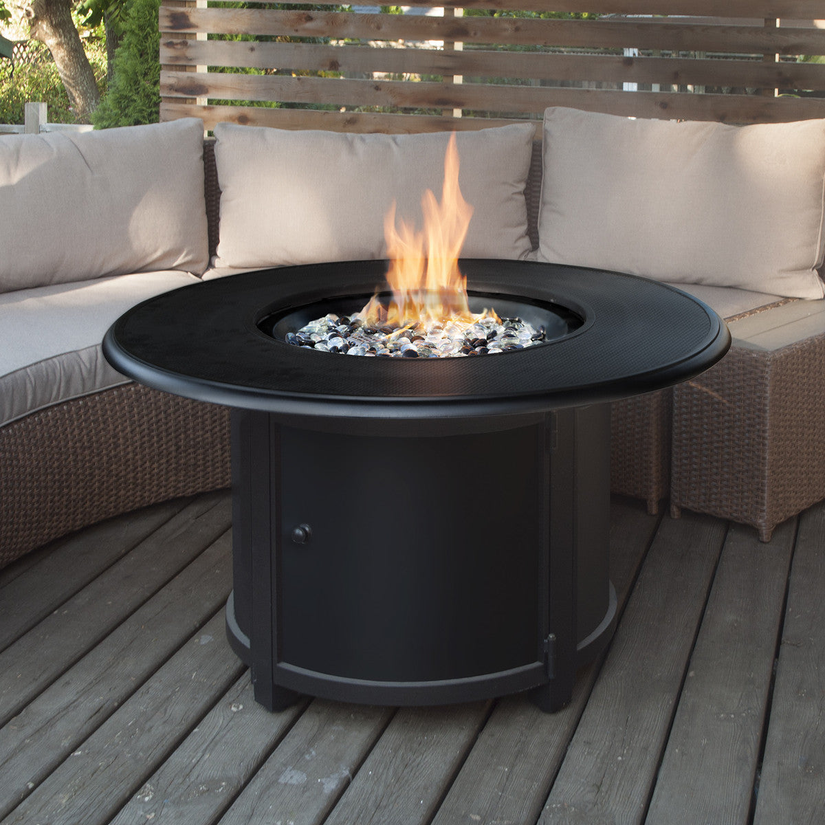 Paramount 42" Porter/Alan Aluminum Convertible Firepit Table
