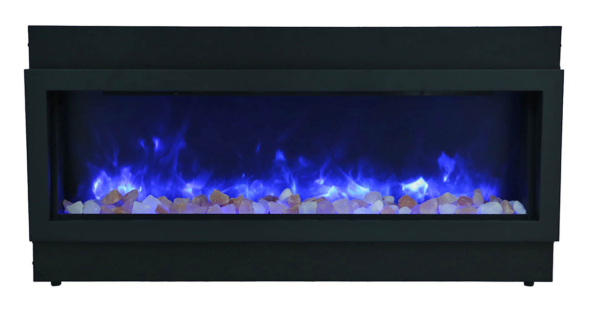 Amantii 60" Panorama Series Tall Deep Built-In Electric Fireplace