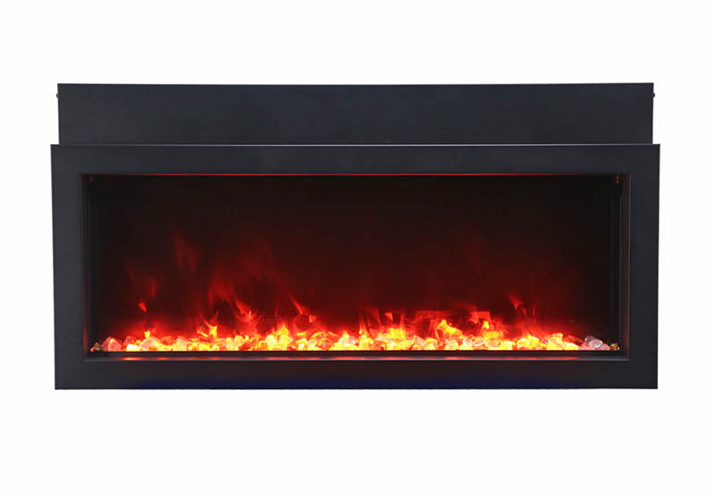 Amantii 60" Panorama Series Extra Slim Built-In Electric Fireplace