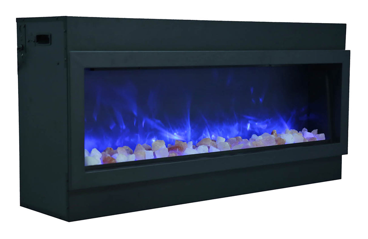 Amantii 88" Panorama Series Deep Built-In Electric Fireplace