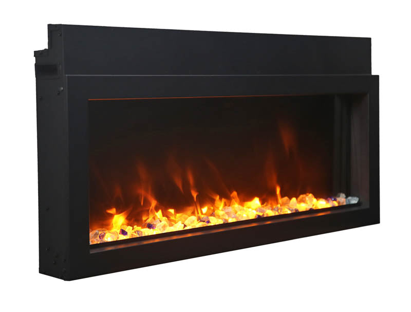 Amantii 60" Panorama Series Extra Slim Built-In Electric Fireplace