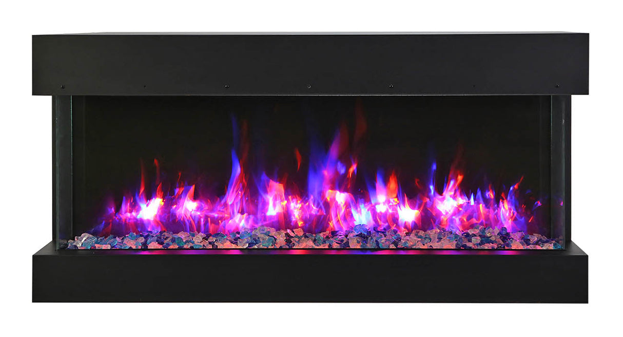 Amantii 50" 3-Sided Slim Electric Fireplace