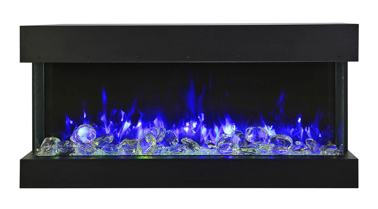 Amantii 50" 3-Sided Slim Electric Fireplace