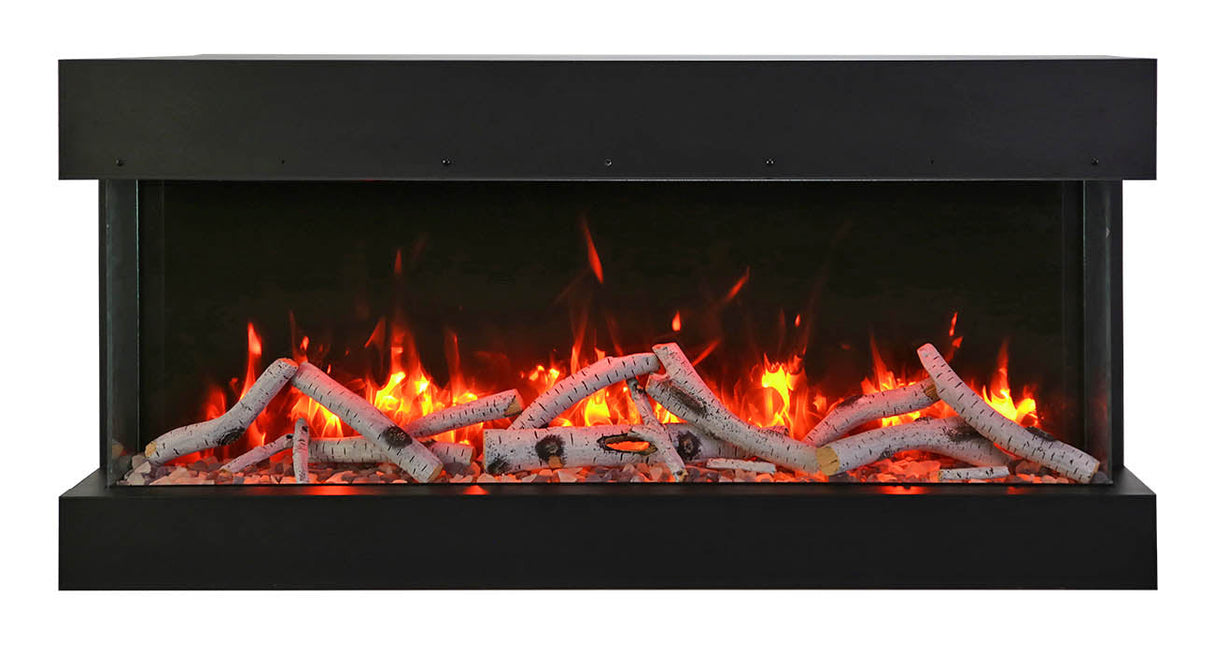 Amantii 50" 3-Sided Slim Electric Fireplace