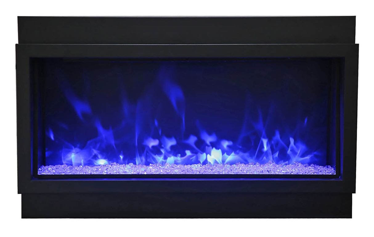 Amantii 50" Panorama Series Tall Deep Built-In Electric Fireplace