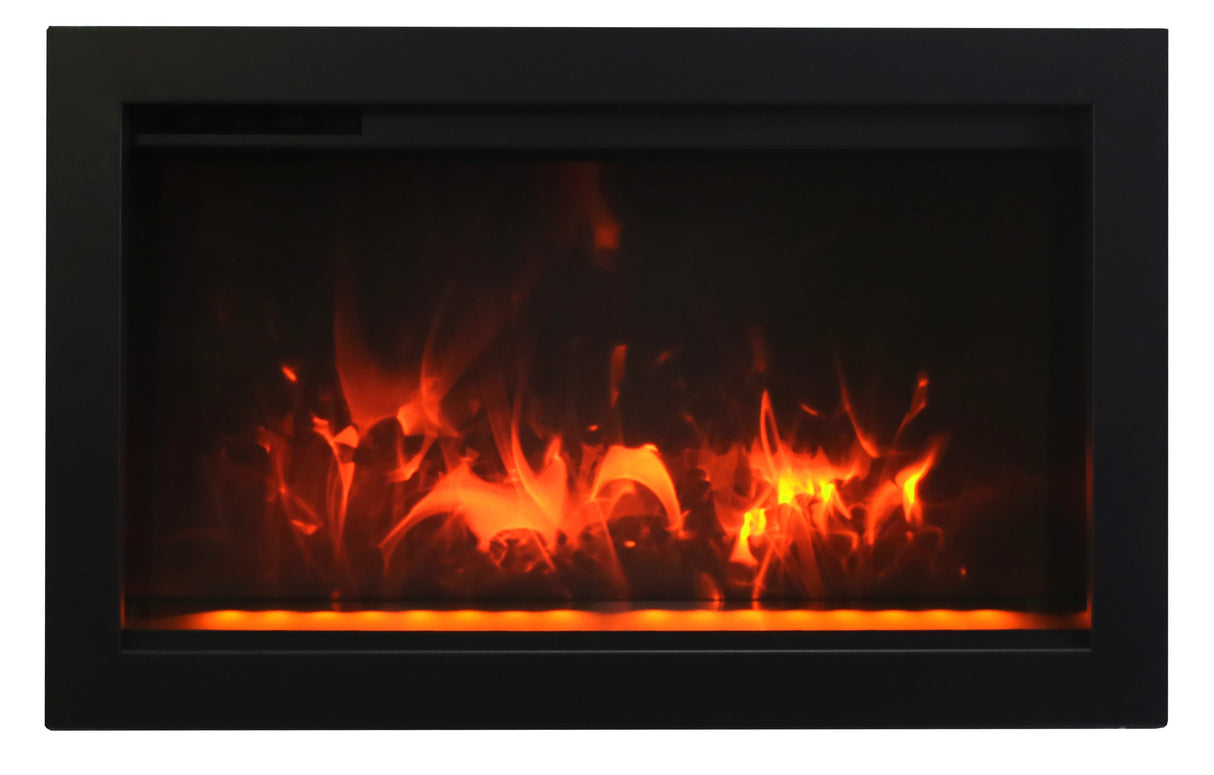 Amantii 26" Traditional Series Electric Fireplace Insert with 10 piece log set