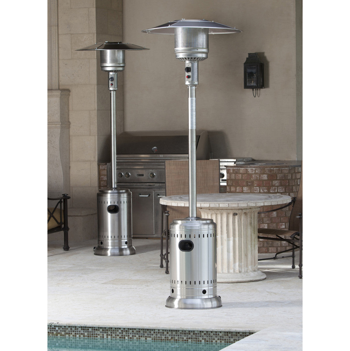 Paramount Stainless Steel Propane Patio Heater