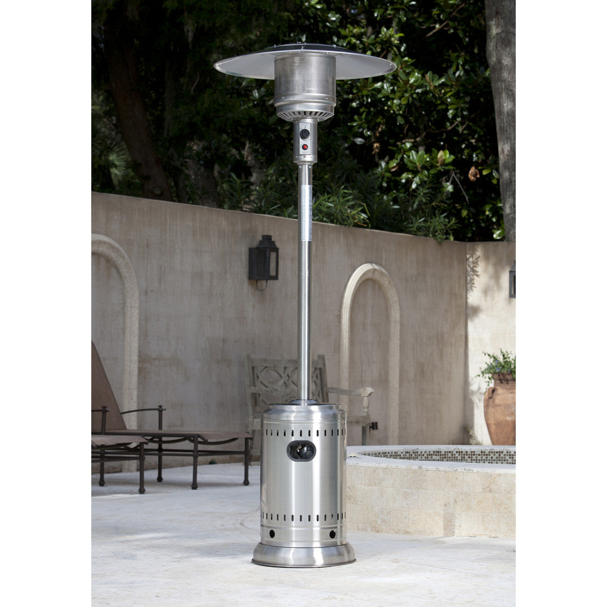 Paramount Stainless Steel Propane Patio Heater