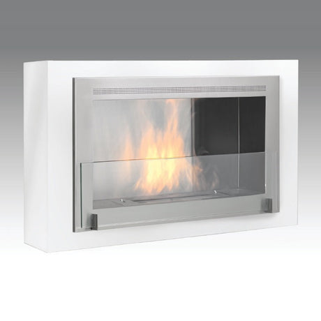 Eco-Feu 42" Montreal Wall Mount Ethanol Fireplace