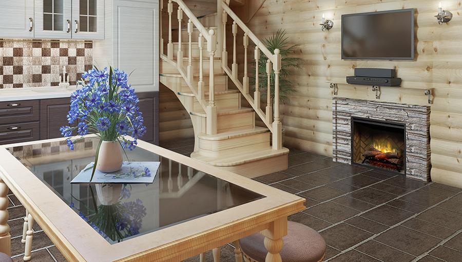 Dimplex 36" Revillusion® Built-In Electric Firebox with glass pane and plug kit, 2 Options