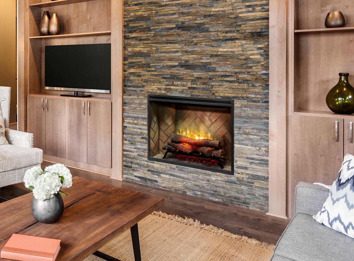 Dimplex 36" Revillusion® Built-In Electric Firebox, 2 Options