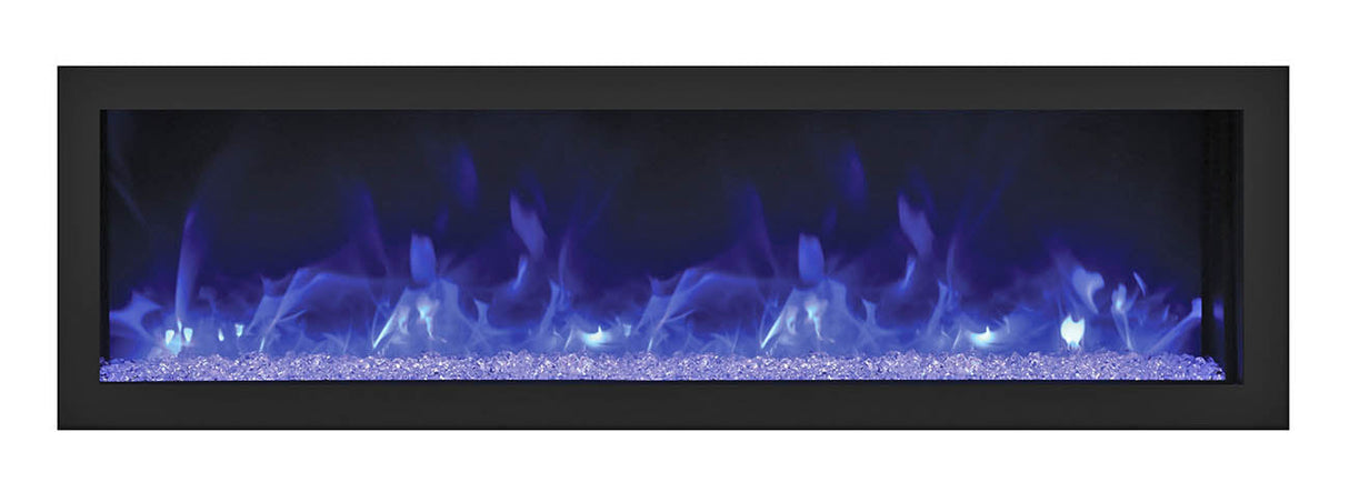 Remii 55" Deep Indoor or Outdoor Electric Built-In Fireplace