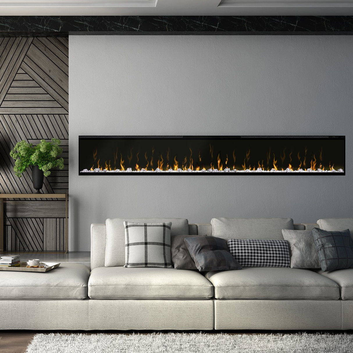 Dimplex 100" IgniteXL Series Built-In Electric Fireplace
