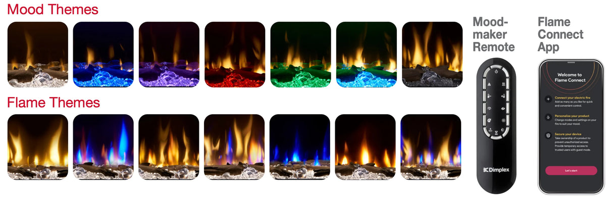 Dimplex 50" IgniteXL Bold Series Built-In Electric Fireplace