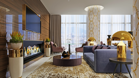 Creating a Luxurious Hotel Experience with Modern Fireplaces