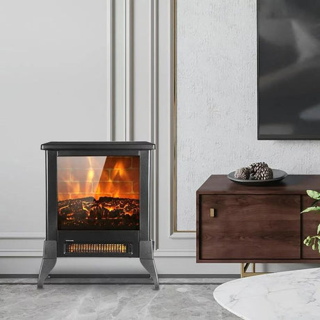 Free-Standing Electric Fireplaces