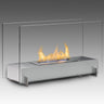 Eco-Feu 29" Vision I Free Standing Ethanol Fireplace, 2 Color Options