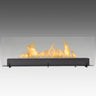 Eco-Feu 51" Vision III Free Standing Ethanol Fireplace, 2 Color Options